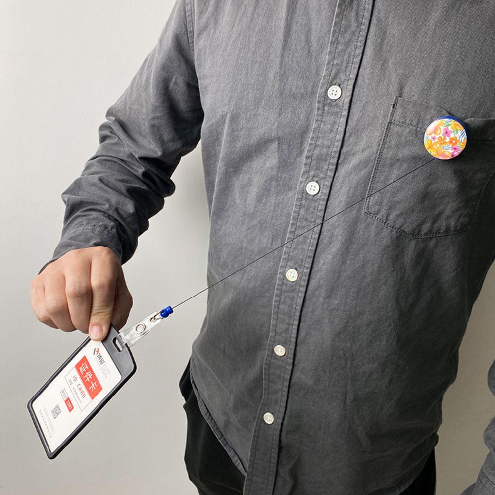 Doctor Work Card Clips Employee Name Name Card ID Card Badge Reel Badge Holder Nursing Retractable