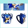 Školní batoh Sonic The Hedgehog 3D tištěný pro děti Barevné umělecké dílo Perfektní pro fanoušky videoher!