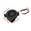 2PCS 5015 DC Turbo Blower 5x5cm 24V Printer Cooling Cooling Fan for Humidifier Cigar Box Aromatherapy Heater Small Appliance Repair Replacement
