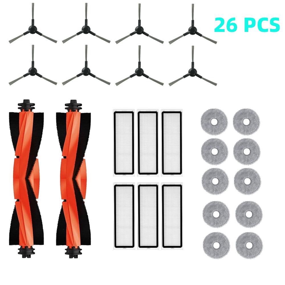 Compatible For ( Xiaomi Robot Vacuum S20+/ S10 Plus ) Replacement Accessories Filters Main Roller Side Brush Mop Cloth Parts