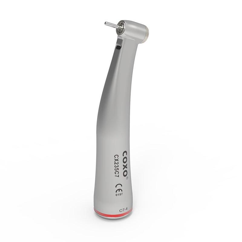 

КОКСО Cx235 C7-4 1:5-скоростной угловой наконечник со светодиодной подсветкой, внешний водный стоматологический низкоскоростной наконечник со светодиодным контруглом 1:5 наконечник