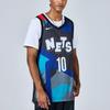 Nike X Kaws Collaboration Letter Number Print Color Block Basketball Jersey City Edition 2023/24 Season Brooklyn Nets Simmons 10 Men jersey DX8487-011
