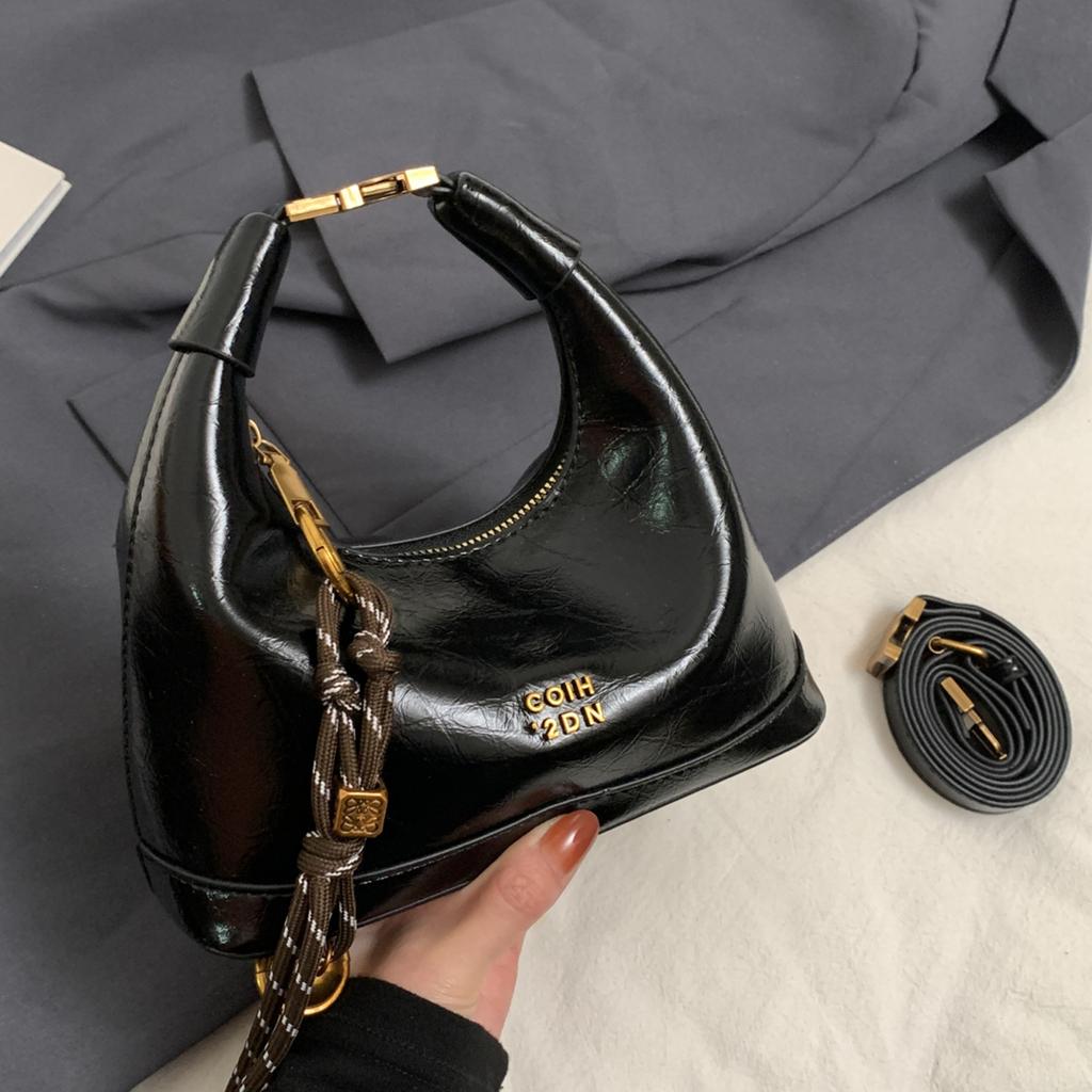 Retro Fashion Exquisite Women Handbags, Niche Design, Popular All-match Crossbody Bags, High-looking Classic and Elegant Shoulder Bags