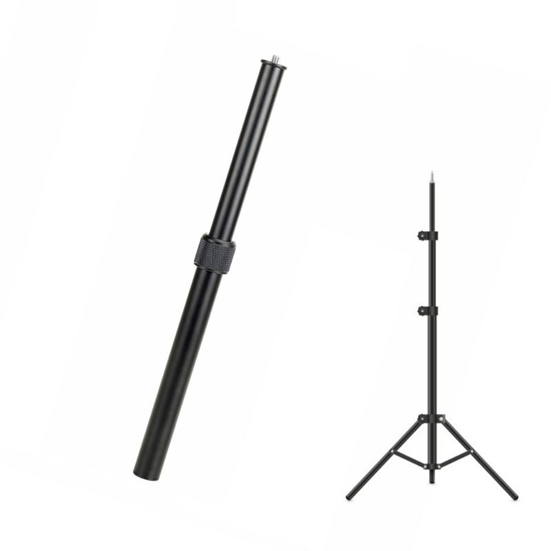 Aluminum Alloy Tripod Extension Rod Quick Lock for DSLR Cameras and Photo Studio Equipment Lightweight