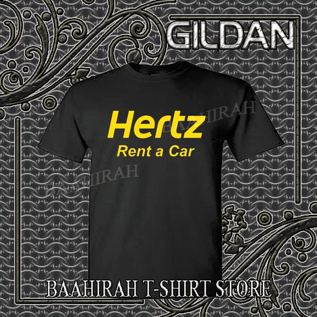 New Hertz Car Rental Logo American Funny T shirt Size S to 5XL L