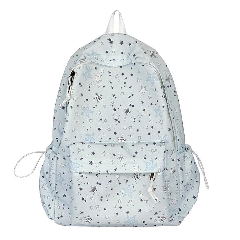 Schoolbag Japanese simple travel commuter ins backpack lightweight primary school student burden reduction backpack small fresh middle school student 