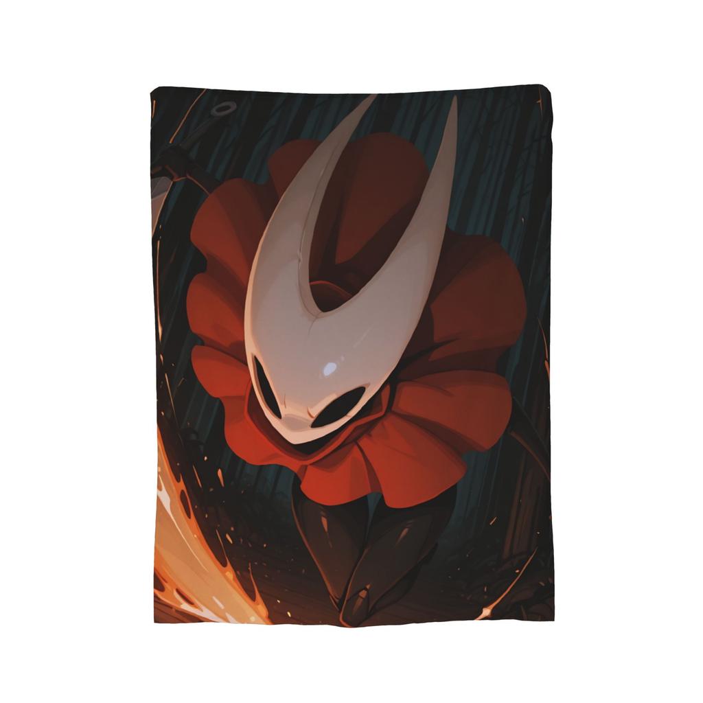 Hollow Knights Silksongs Hornet Blanket Fleece Print Multi-function Lightweight Thin Throw Blankets for Home Car Bedspread