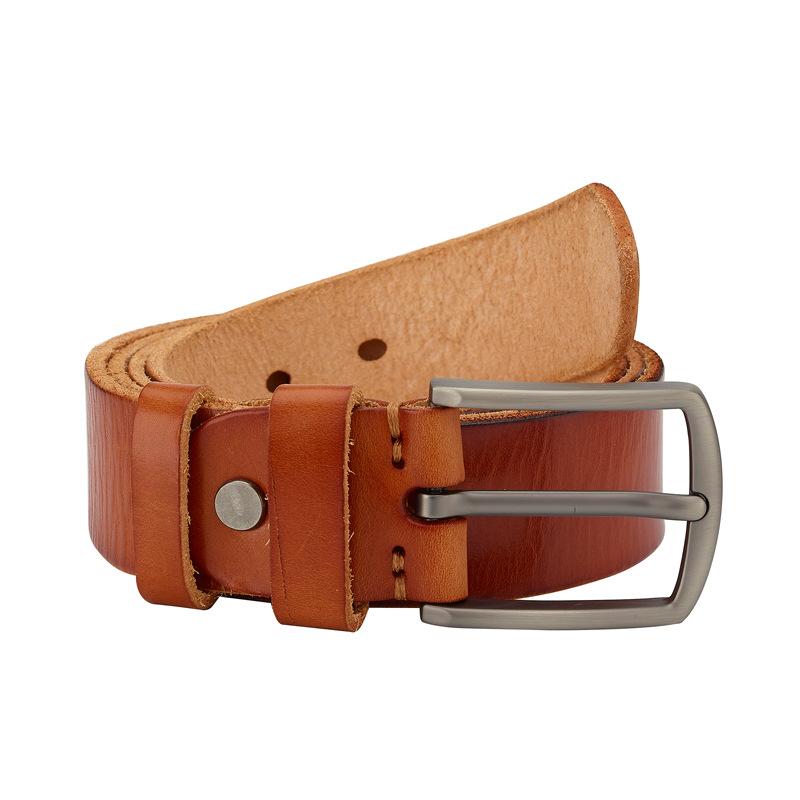 Retro Pure Handmade First Layer Real Cowhide Belt Men'S Belt Alloy Buckle Men'S Belt