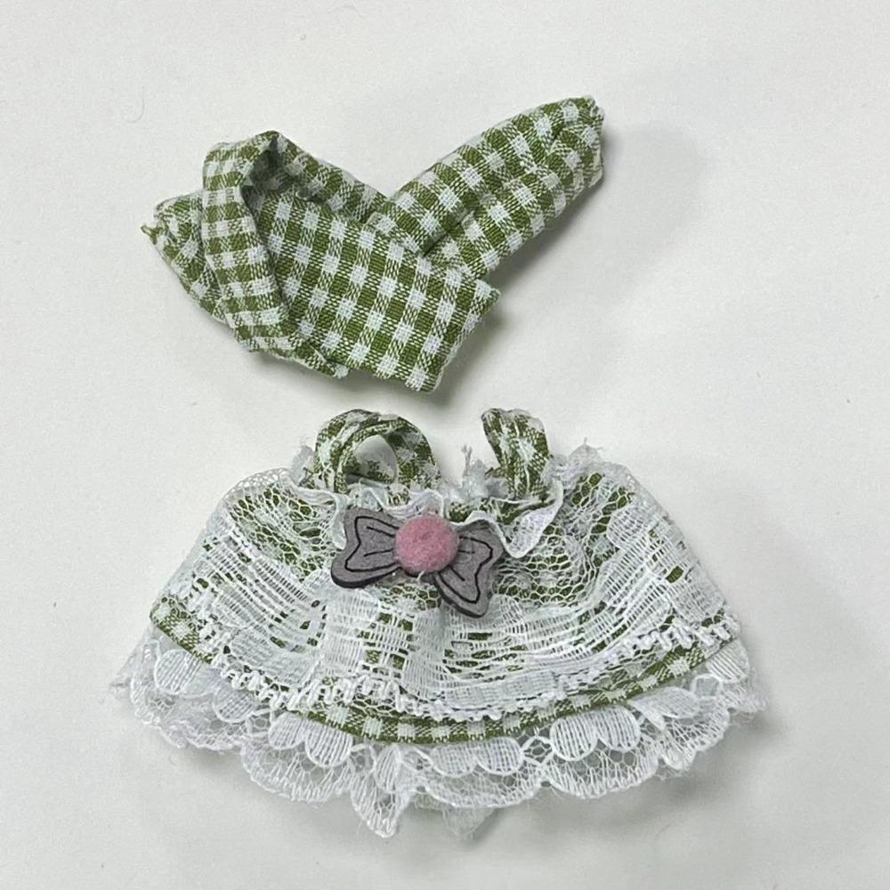 8-10cm Süßes Prinzessinnenkleid Geeignet für Koala Diary Mini-Kaninchenpuppenkleidung Modekleid Rock Dekoration DIY