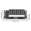 TM1637 Clock Module 4 Digit Digital Indicator Tube 7 Segment Digital LED Module