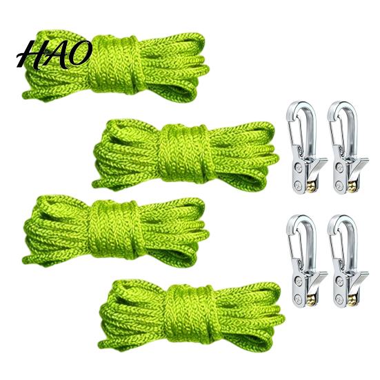 Camping Tarp Rope Tensioner 4/8/12Pcs with Cord, Heavy Duty Tie Down Roller, Adjustable Fastening System Metal Tightening Tool for Camping, Tarps, Guy