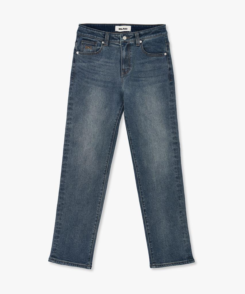 PLAC Straight Elastic Jeans M51 Grey Blue
