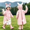 Kids' Cartoon Raincoat - Cute, Waterproof, Outdoor Rain Cape for Boys and Girls in Kindergarten and Primary School