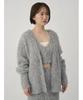 Emi Shaggy Knit Cardigan 13WND254038GRYF