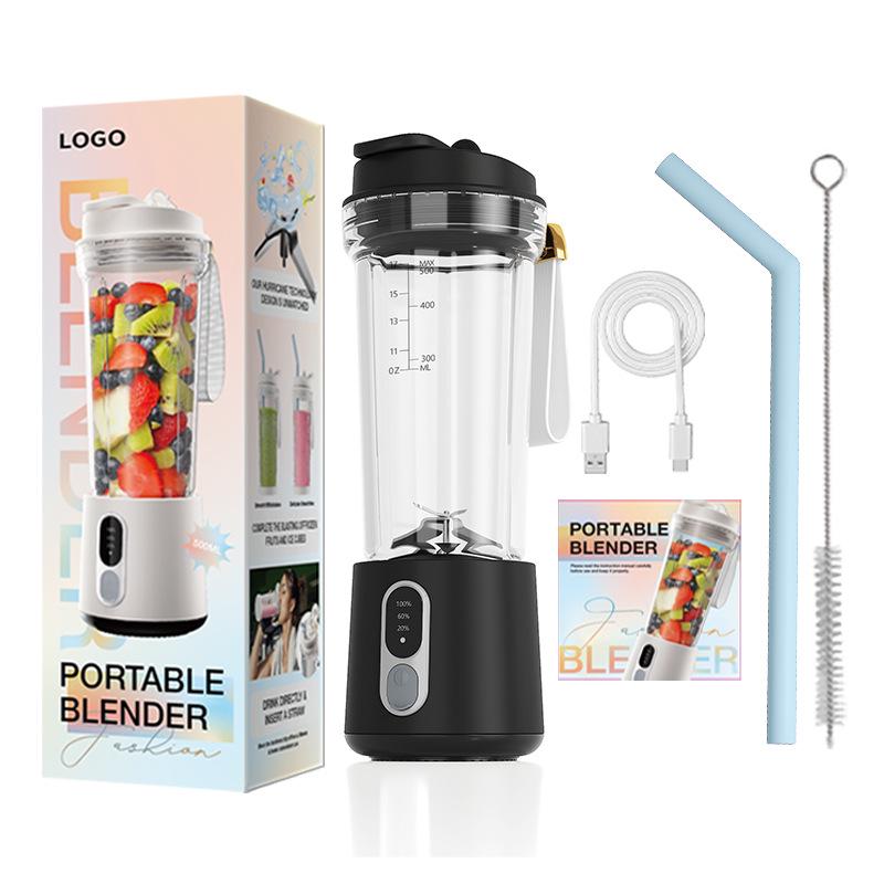 Portable Multifunctional Blender & Juicing Cup - 600ML Upgraded Ice Crushing Juicer