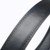 Guanpin Men's 3.1CM Two-Layer Leather Belt with Automatic Buckle