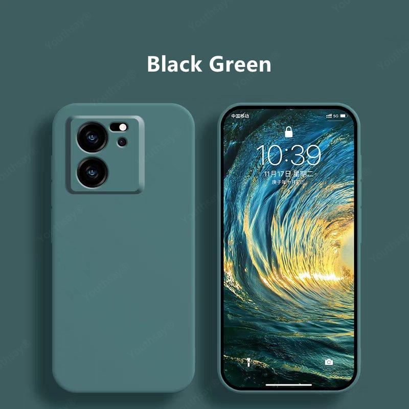 Luxury Case For Xiaomi 13T Case Cover Xiaomi 13T Pro Funda Coque Liquid Silicone Soft TPU Phone Bumper For Xiaomi 13T Pro