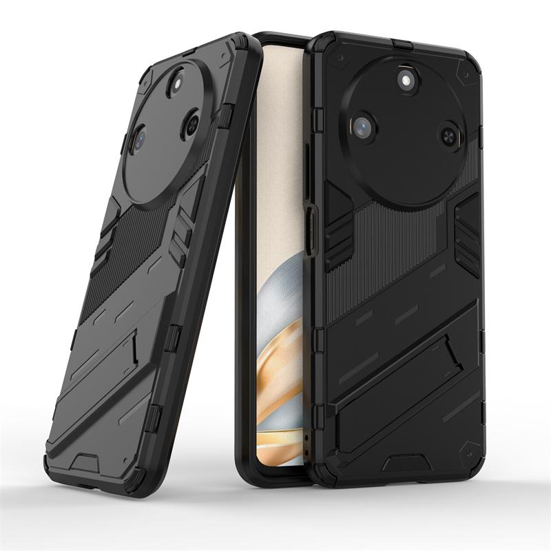 

Для Honor X9C Smart Case Cover Huawei Honor X9C Smart Capas Phone Bumper Противоударный чехол-подставка Honor X9C Smart Fundas For Honor X9C Smart чёрный