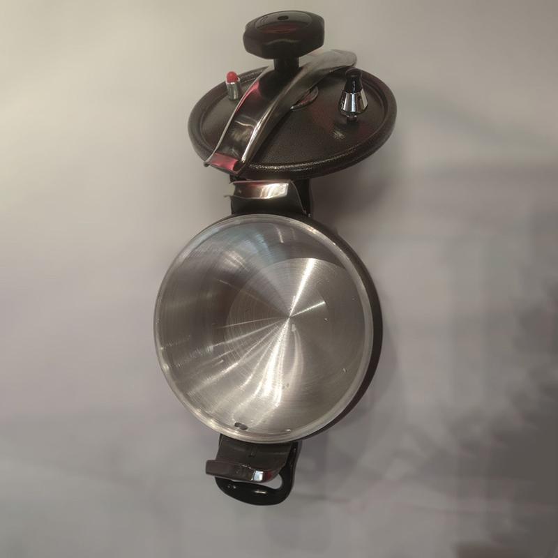 Nový tlakový hrnec s matným nástřikem 3l Černý bezpečnostní tlakový hrnec s ochranou proti výbuchu Hrnec Venkovní tlakový hrnec na palivové dříví