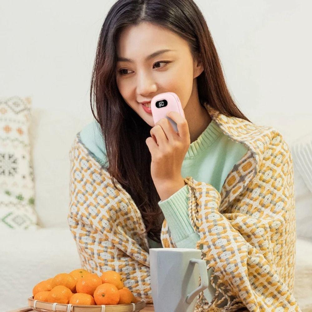 Rechargeable Pocket Warmer Heat Therapy Pocket Heater Portable Hand Warmers  Winter