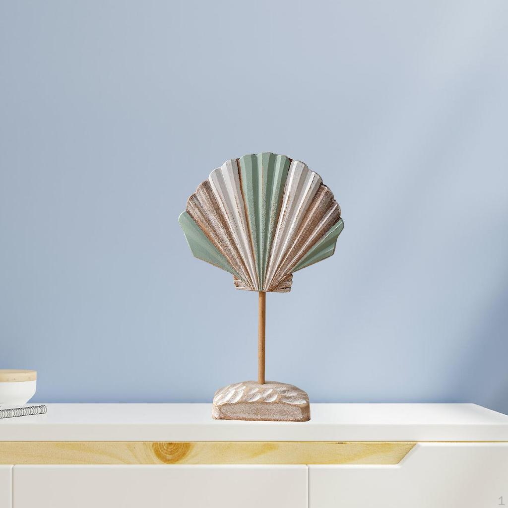 Wood Ornament Figurine Statue Home Decoration for Living Room Cabinet