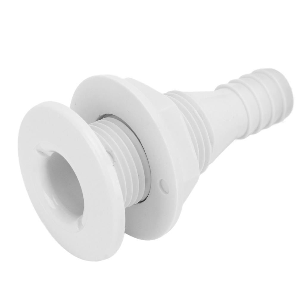 Boat Through Hull Connection 5 8in Straight Drain Outlet Exhaust Fittings Adapter Plug