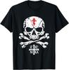 Camiseta Cristã Ortodoxa Caveira Ic Xc Cruz Nika