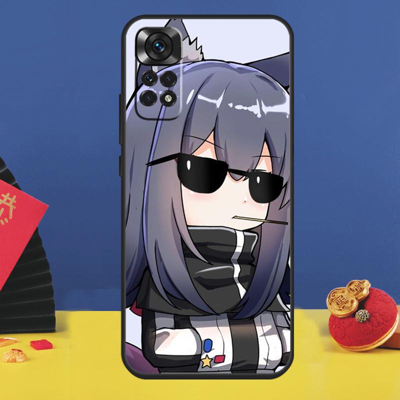 Texas Arknights Phone Case For Xiaomi Redmi Note 11 Pro Note 10 Pro 12 8 9 Pro 9S 10S 11S 12C 9C 10C Funda