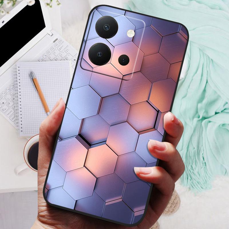 For Vivo Y36 4G Case VivoY36 Y 36 Lion Wolf Silicone Soft Back Cover For VivoY36 4G Russian Version Phone Case Protective Shell