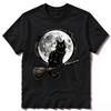 Unisex Gothic Spider Web Graphic T Shirt White Spider With Broken Glass Pattern Short Sleeve Casual Street Tee Cotton Tops