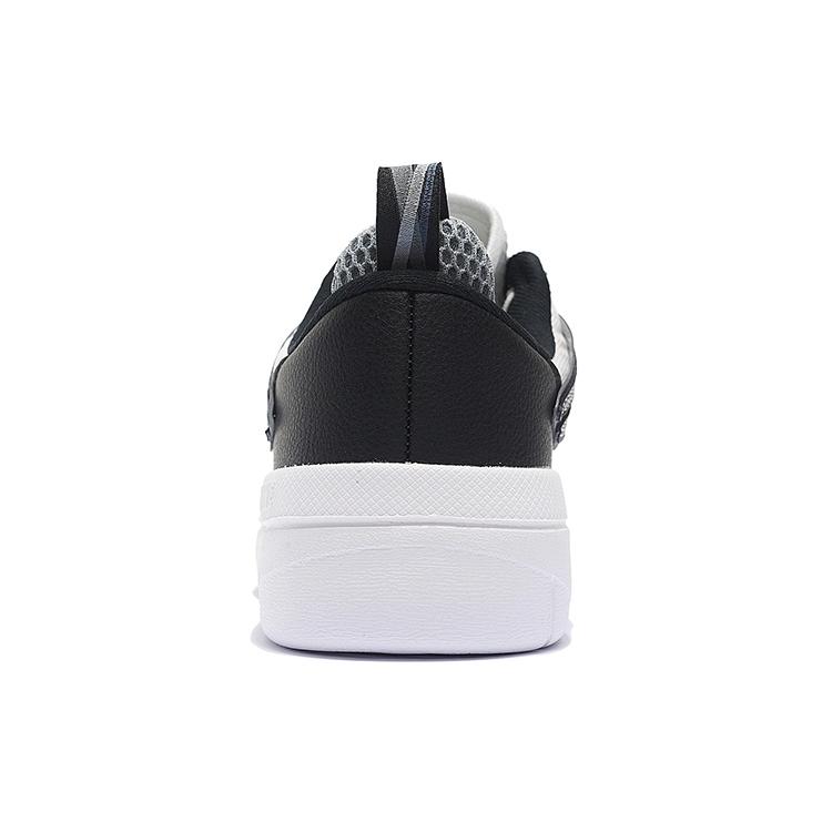 Li Ning Wave Lite Low Top Skateboard Shoes Men's Black White AGCS097-3