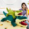 Großes Langes Niedliches Dinosaurier-Stofftier Weiches Cartoon-Tier Krokodil Plüschpuppe Freund Kissen Kind Mädchen Geburtstagsgeschenk