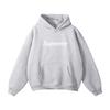 Supreme Style Printed Hoodie Unisex Loose Drop Shoulder Sweatshirt Casual Streetwear
