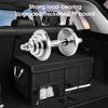 Portable Foldable Trunk Storage Box Waterproof Oxford Cloth Large Capacity Car Organizer for Camping Fishing Universal