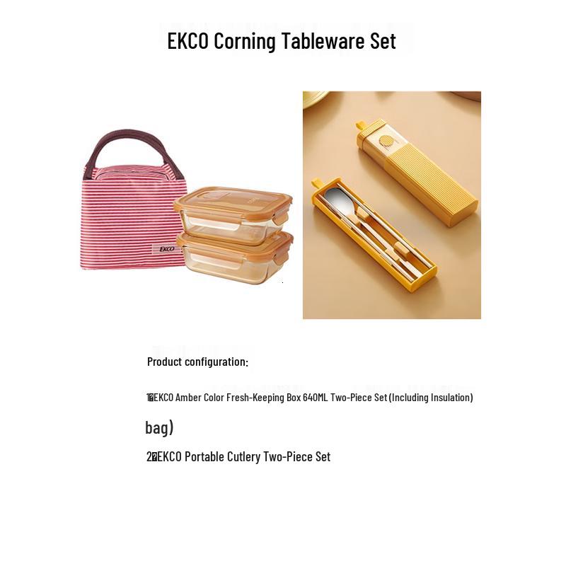 EKCO Corning Fresh-keeping Food Storage Set