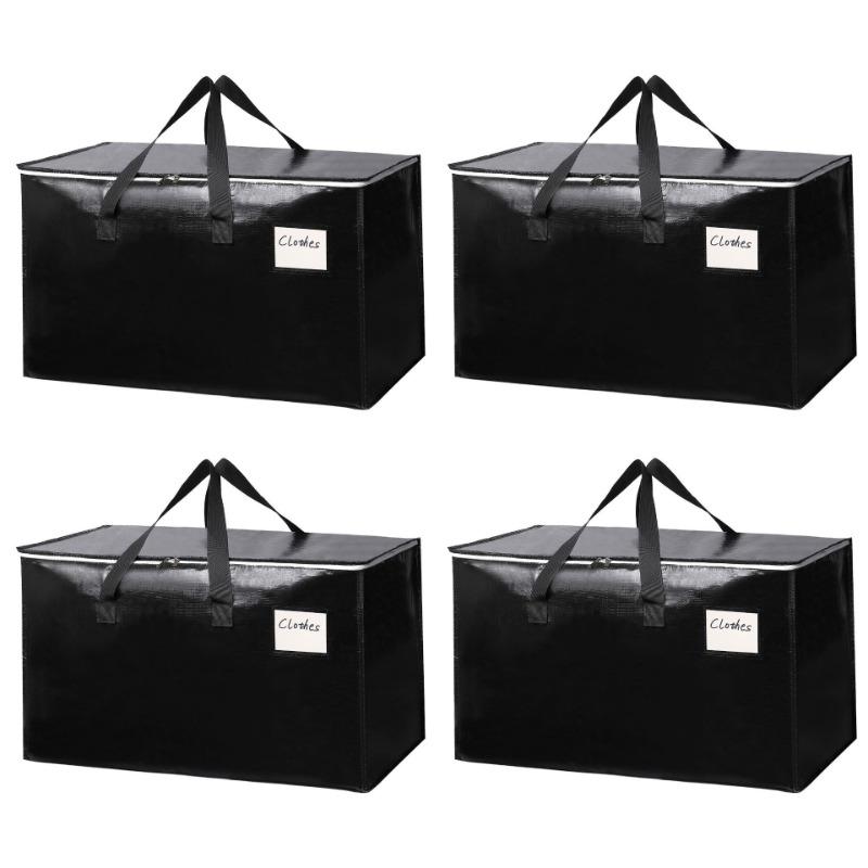 1pc Large Capacity Moving Home Bag Storage Luggage Bag Foldable Handheld Car Clothing Quilt Storage Bag Toy