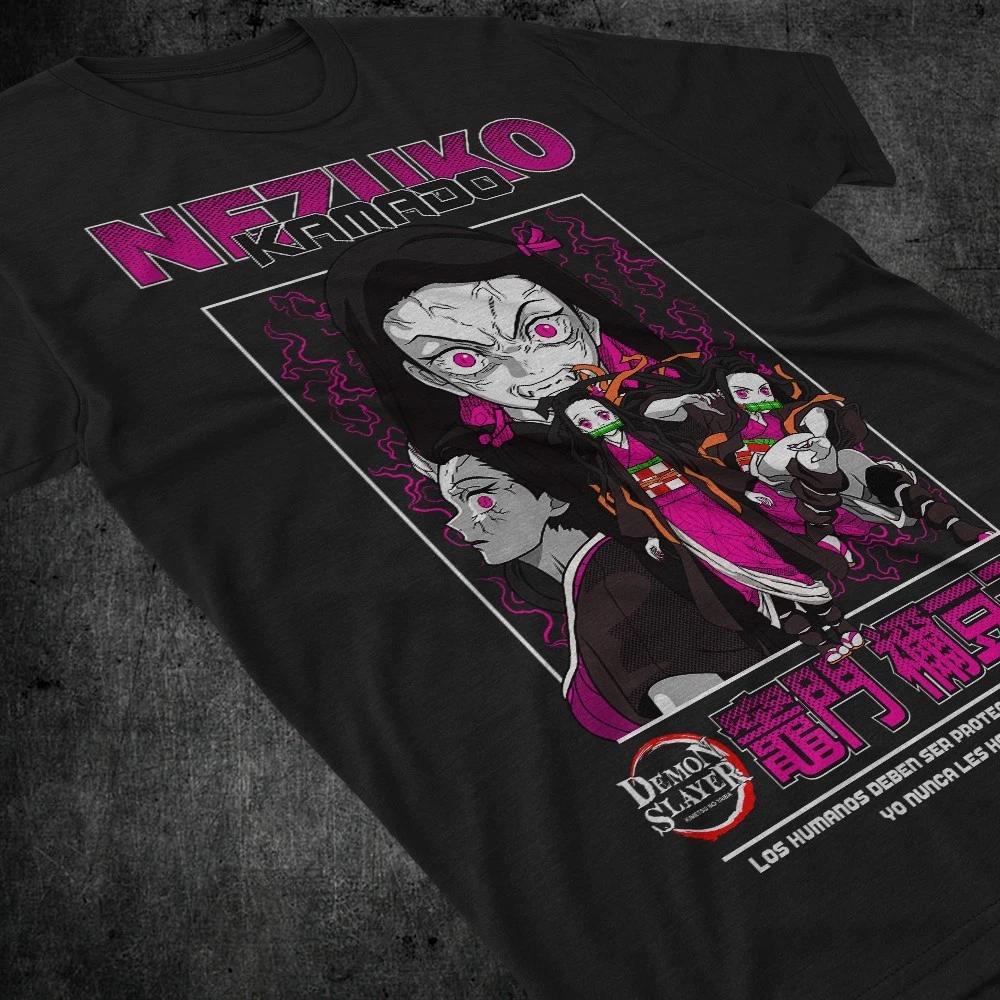 Nezuko TShirt Demon Slayer Kimetsu No Yaiba Anime Mitsuri Kanroji Tee All Size
