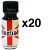 ENGLISH 25ml X20 - UK Leather Cleaner - LC Packs