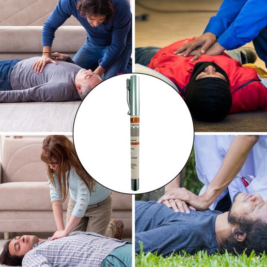 1/2Pcs Outdoor Chest Decompression Needle Tension Pneumothorax Relief Portable Body Piercing Needle Emergency First Aid Equipment