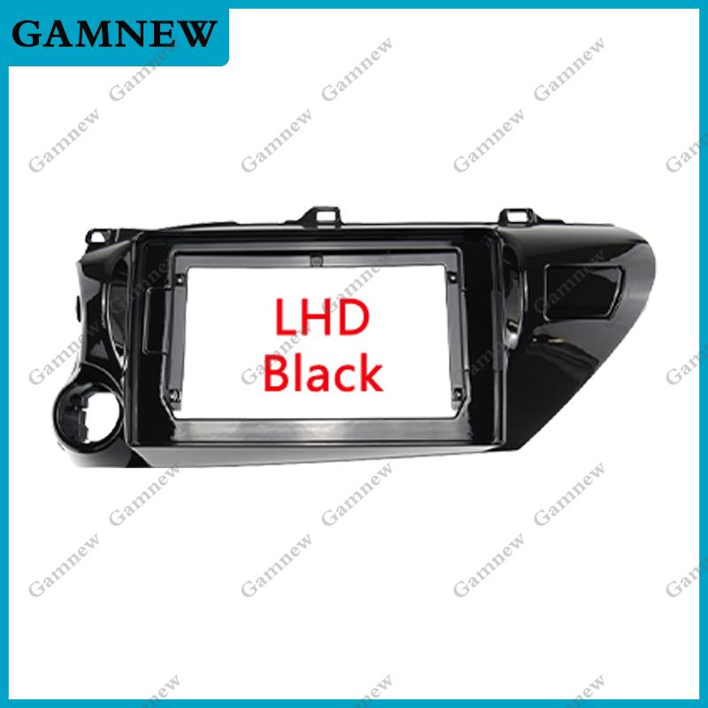 10 Inch Car Frame Fascia Adapter For Toyota Hilux Pick Up AN120 2015-2020 Android Radio Dash Fitting Panel Kit
