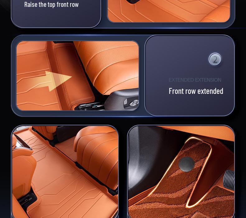 Blue Mountain Full-Coverage Floor Mats for 6-Seater WEY, Fits 25 Models