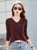 Women's Slim Shirt Korean Fashion Autumn Long Sleeve Women Stay Warm Elegant Pullover Women's Top