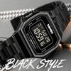 SKMEI Retro LED Digital Male Watches Casual Simple Mens Wristwatches Stainless Steel Band Waterproof Watch Men Reloj Hombre 1647
