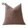 Three Dimensional Texture Pillowcase Corduroy Pillow Cover, Bubble Throw Solid Color Pillowcase, Decorative Sofa Cushion Cover Modern for Couch