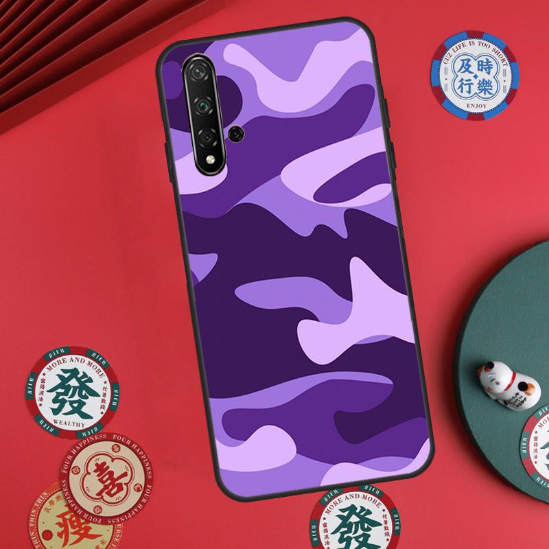 CAMOUFLAGE LEOPARD PRINT For Huawei Nova Y73 Y72 Y90 Y70 Y60 Y91 Y61 12s 12i 11i 8i 9 10 SE P40 Lite P60 P30 Pro Case