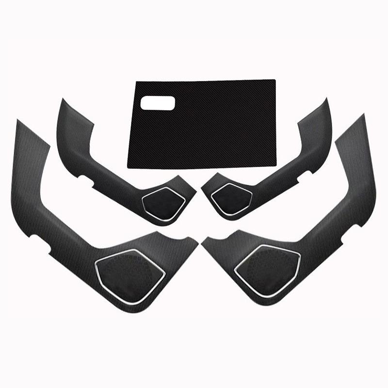 For Honda URV 2017-2026 Leather Car Door Protection Anti-kick Pad Interior Anti-dirty Sticker Auto Decor Stickers Accessories