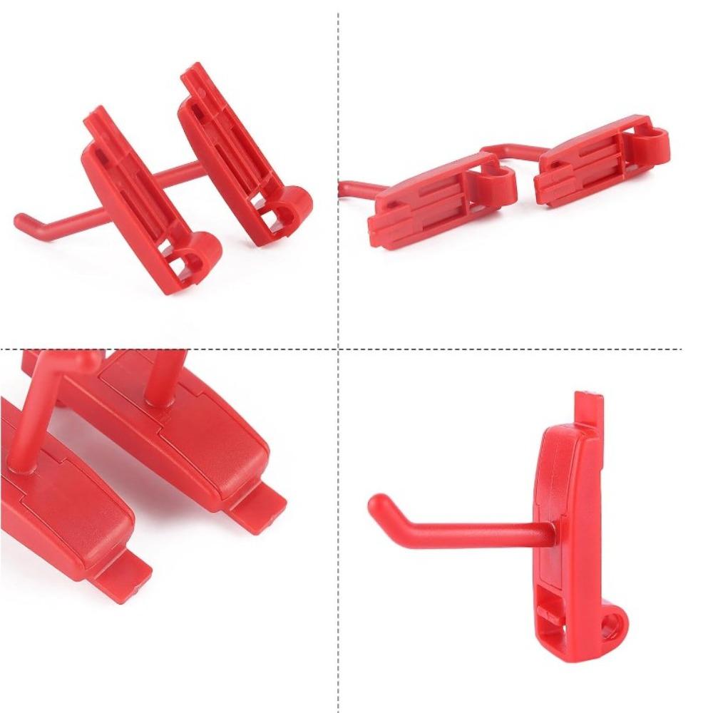 5PCS ABS Garage Pegboard Hook Small Spray Bottle Hooks Pegboard Hooks  for Wall Mount Tool