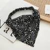 Paisley Elastic Headband Muslim Hijab Hair Band Women's Turban Vintage Head Wrap Hair Accessory