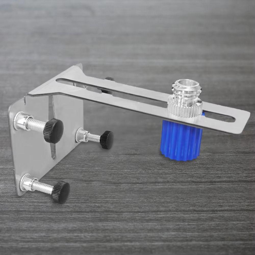 Heavy-Duty Universal Wall Mount Stainless Steel Multifunctional Laser Level Bracket Portable Design Supports Heavy Loads