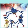 Kreatives Moc-Baustein-Set mit Shin Sonic Tapes Mutanten-Sonic-Igel-Modellen